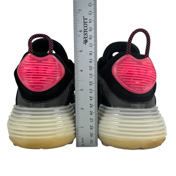 Nike Air Max 2090 Women's Shoes Size 11.5 Black Pink Silver DA4284-001 Lace Up - Picture 5 of 11